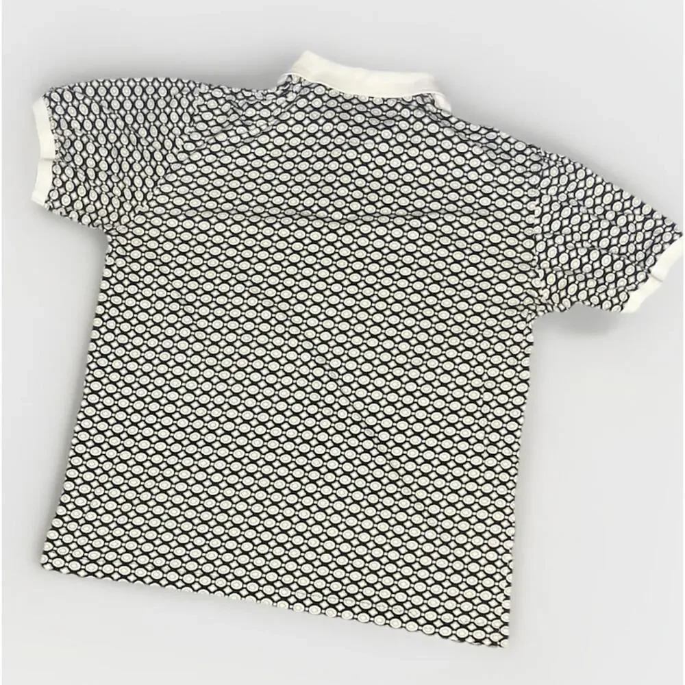 Par Four Retro Geometric Golf Polo Shirt Medium - Picture 5 of 7